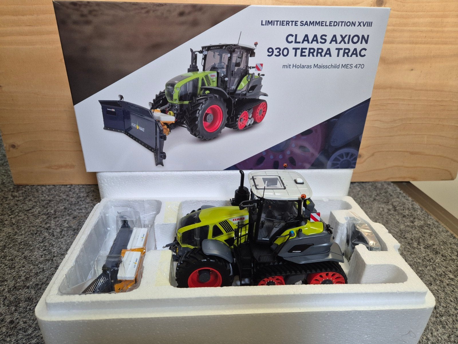 Agromais Claas Axion 930 Terra Trax, Ophalen of Verzenden, Nieuw, Tractor of Landbouw