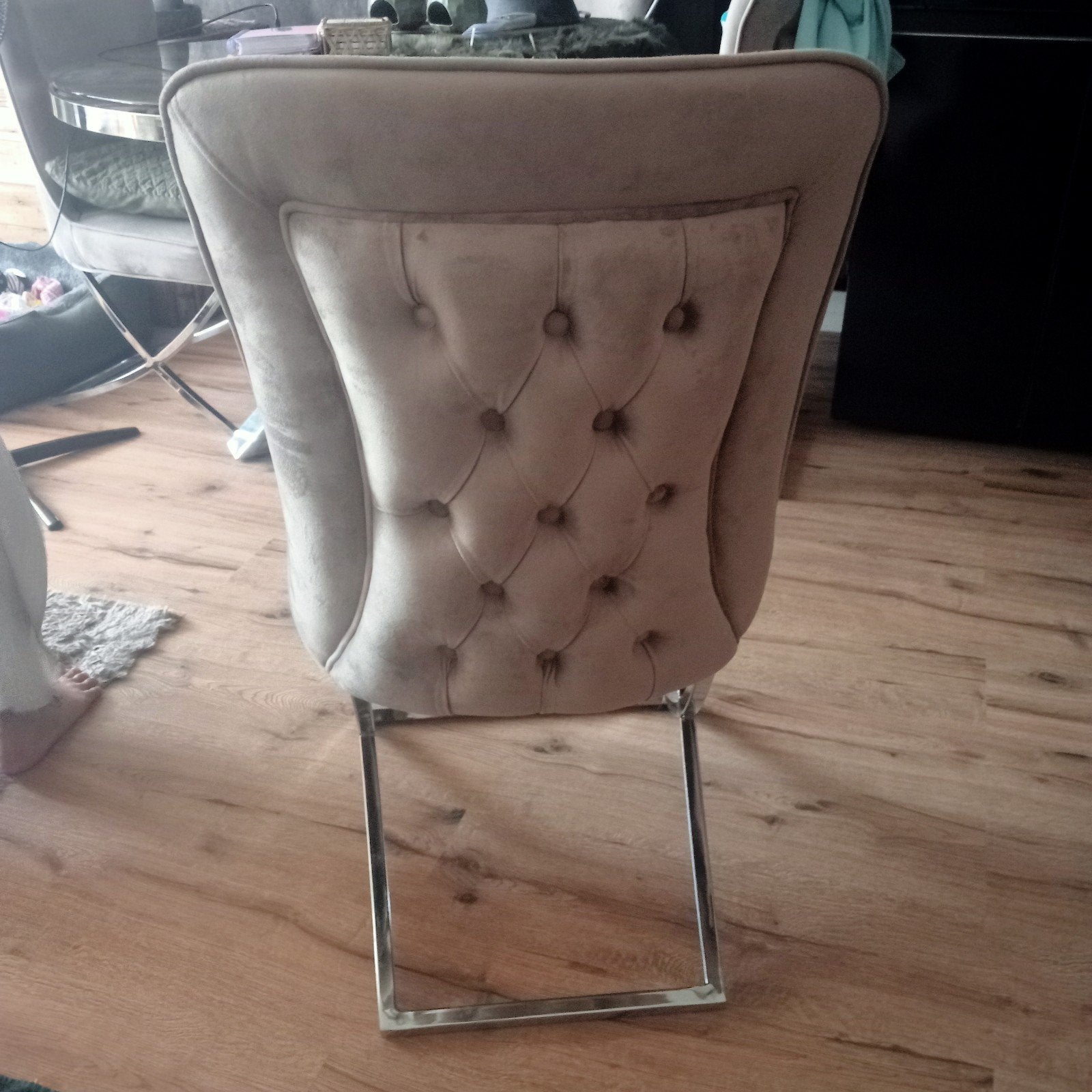 Eet stoelen 4 x, Ophalen of Verzenden, Zo goed als nieuw