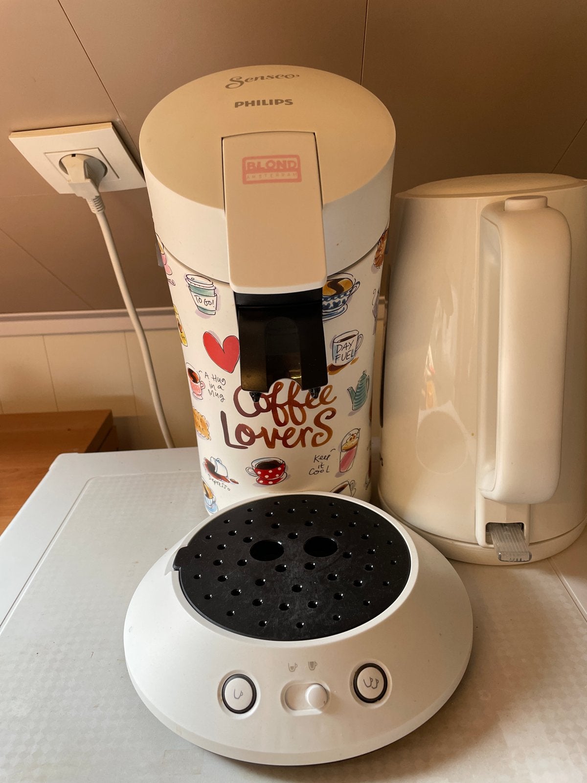 BlondAmsterdam Philips Senseo Koffiezetapparaat, Ophalen, Koffiepads en cups, Gebruikt, Koffiemachine