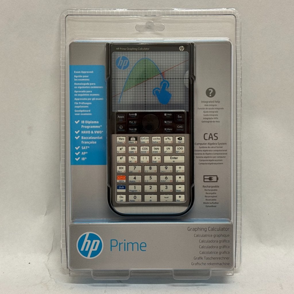 HP Prime #INT / G2 Grafische Calculator (NIEUW), HP, Zo goed als nieuw, Support@hp.com, 1501 Page Mill Road
Palo Alto, CA 94304
USA