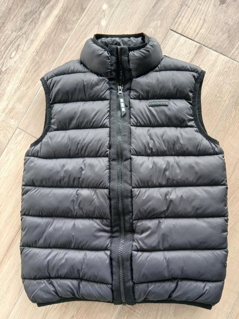 Nik & Nik jongens bodywarmer zwart maat 152, Ophalen of Verzenden, Gebruikt, Nik & Nik, Jongen