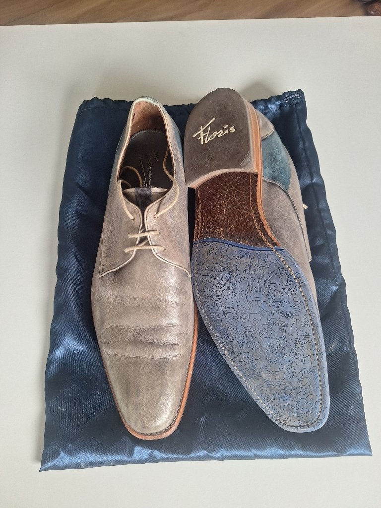 herenschoenen, floris van bommel, Overige kleuren, Floris van Bommel, Ophalen of Verzenden, Gedragen