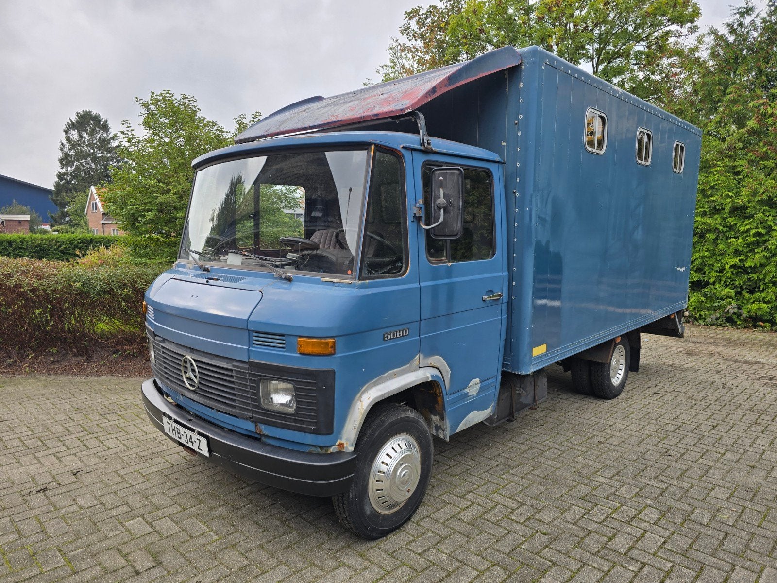 MMBS Mercedes 508D bakwagen / veewagen, Zakelijke goederen, Ophalen, Overige, Transport