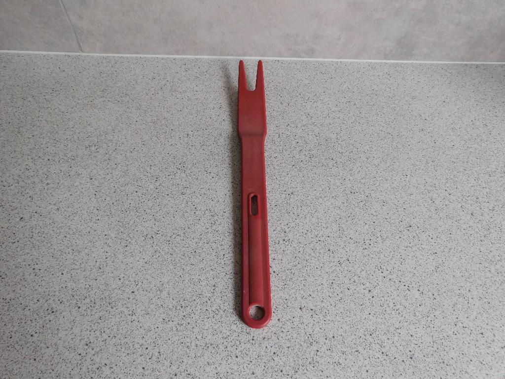 Tupperware Keukenhulpje Vork Rood, Ophalen of Verzenden, Gebruikt, Rood, Overige typen