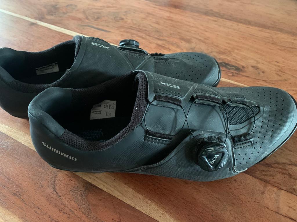 Shimano XC3 klikschoenen MTB, Fietsen en Brommers, Fietsaccessoires | Fietskleding, Gebruikt, Heren, Schoenen, Overige maten