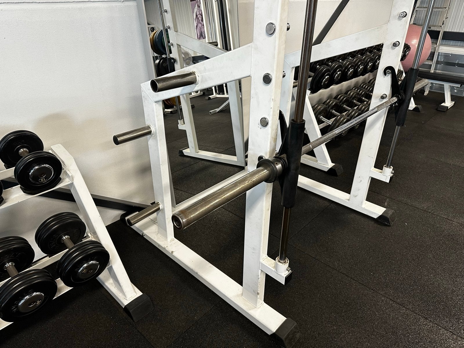 First Class Smith Machine incl bankje., Ophalen, Gebruikt, Armen, Overige typen
