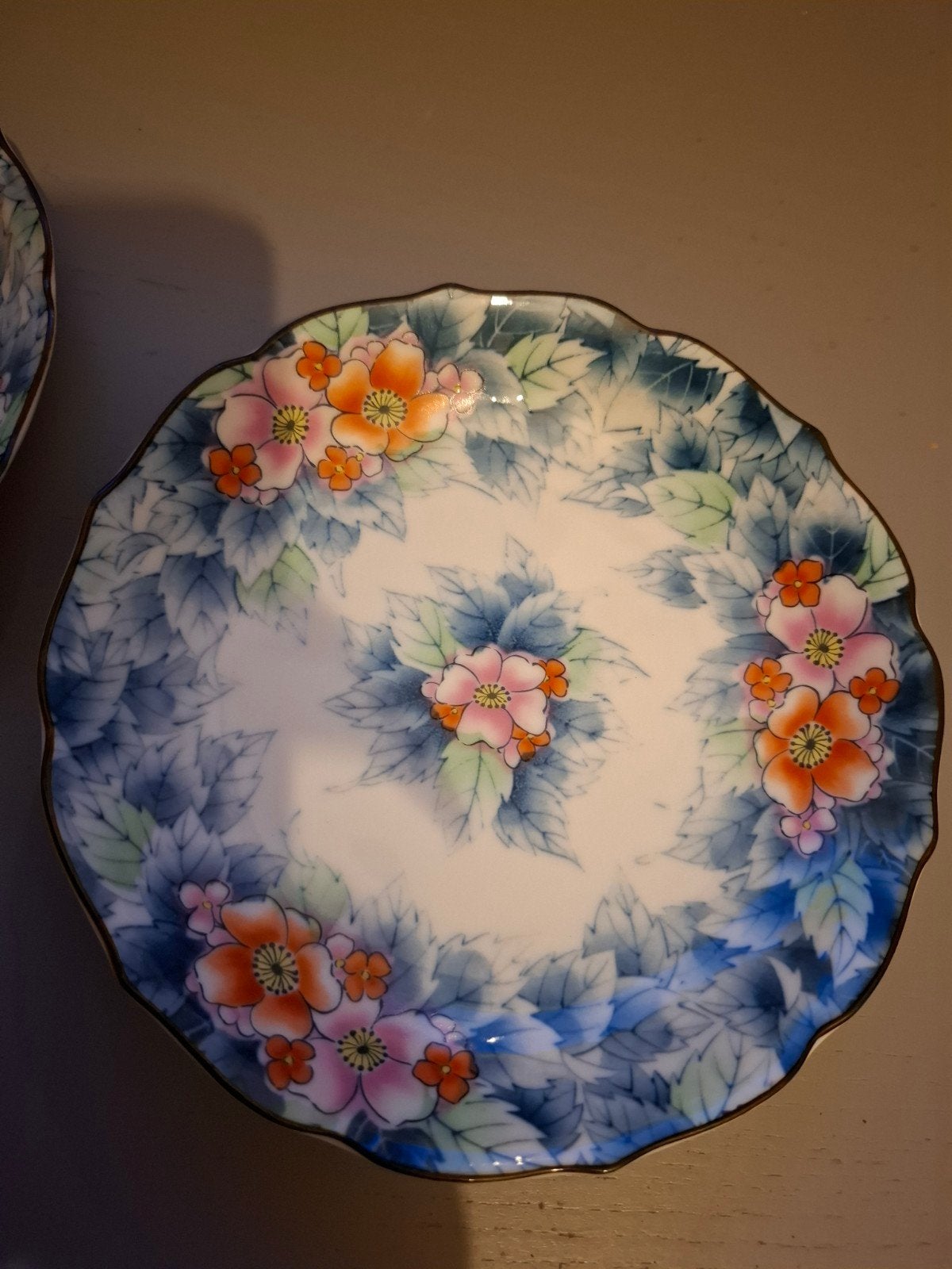 3) Arita porselein schotels uit de jaren '70, erfstuk, Ophalen of Verzenden