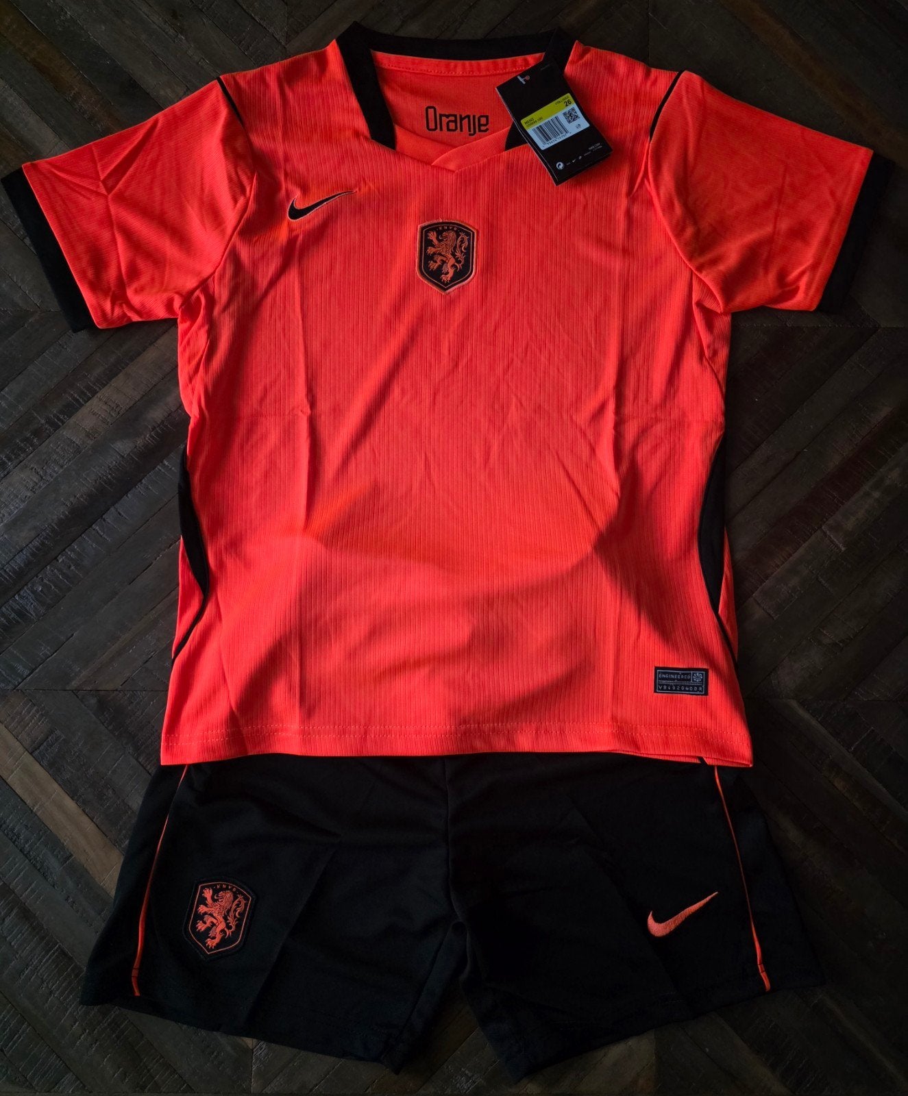 WK Tenue Nederlands elftal thuis maat 146-152, Kinderen en Baby's, Ophalen of Verzenden, Nieuw, Maat 152