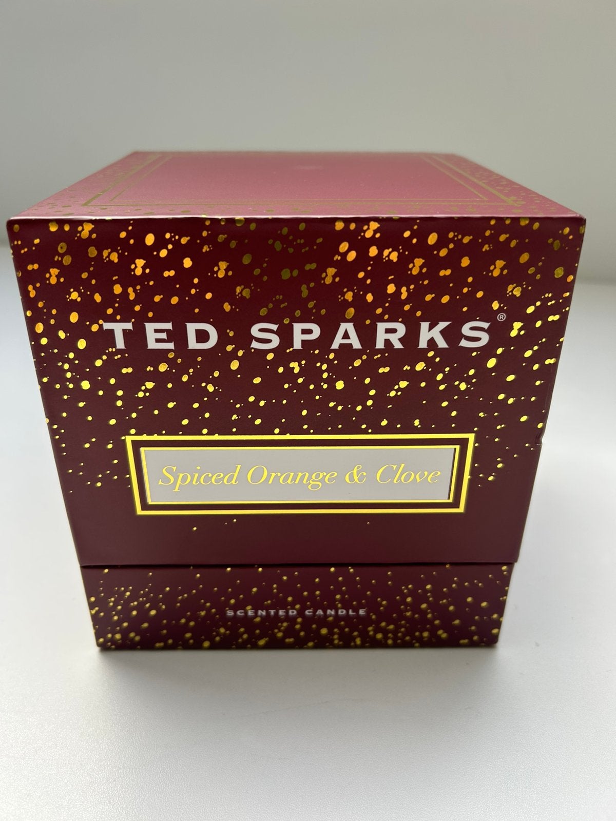 Nieuwe Ted Sparks geurkaars in glazen kerstbal, Ophalen of Verzenden, Nieuw