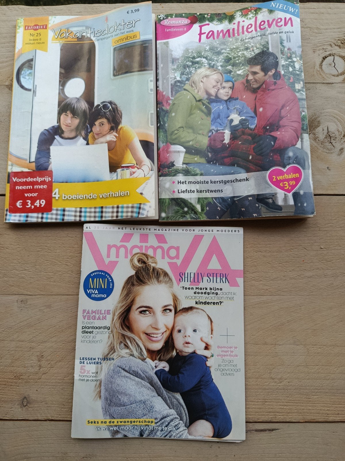 Diverse tijdschriften: Vakantiedokter, Familieleven,, Ophalen of Verzenden, Gelezen, Damesbladen