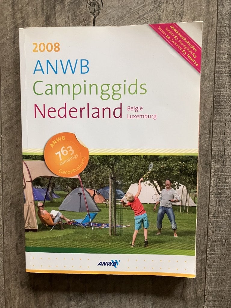 ANWB Campinggids Nederland, België en Luxemburg, Ophalen of Verzenden, Zo goed als nieuw, Campinggids, ANWB
