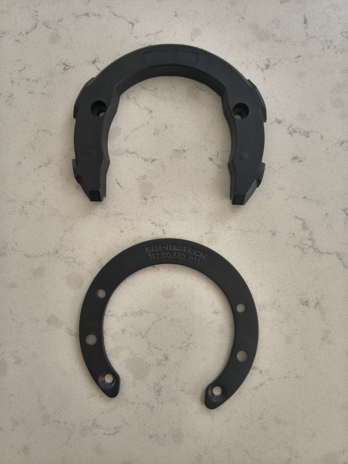 sw motech tankring voor yamaha, zie foto's, Motoren, Ophalen of Verzenden, Gebruikt
