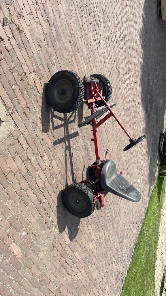 Rollend frame skelter moterblok, Fietsen en Brommers, Brommeronderdelen | Algemeen, Ophalen, Gebruikt, Frame
