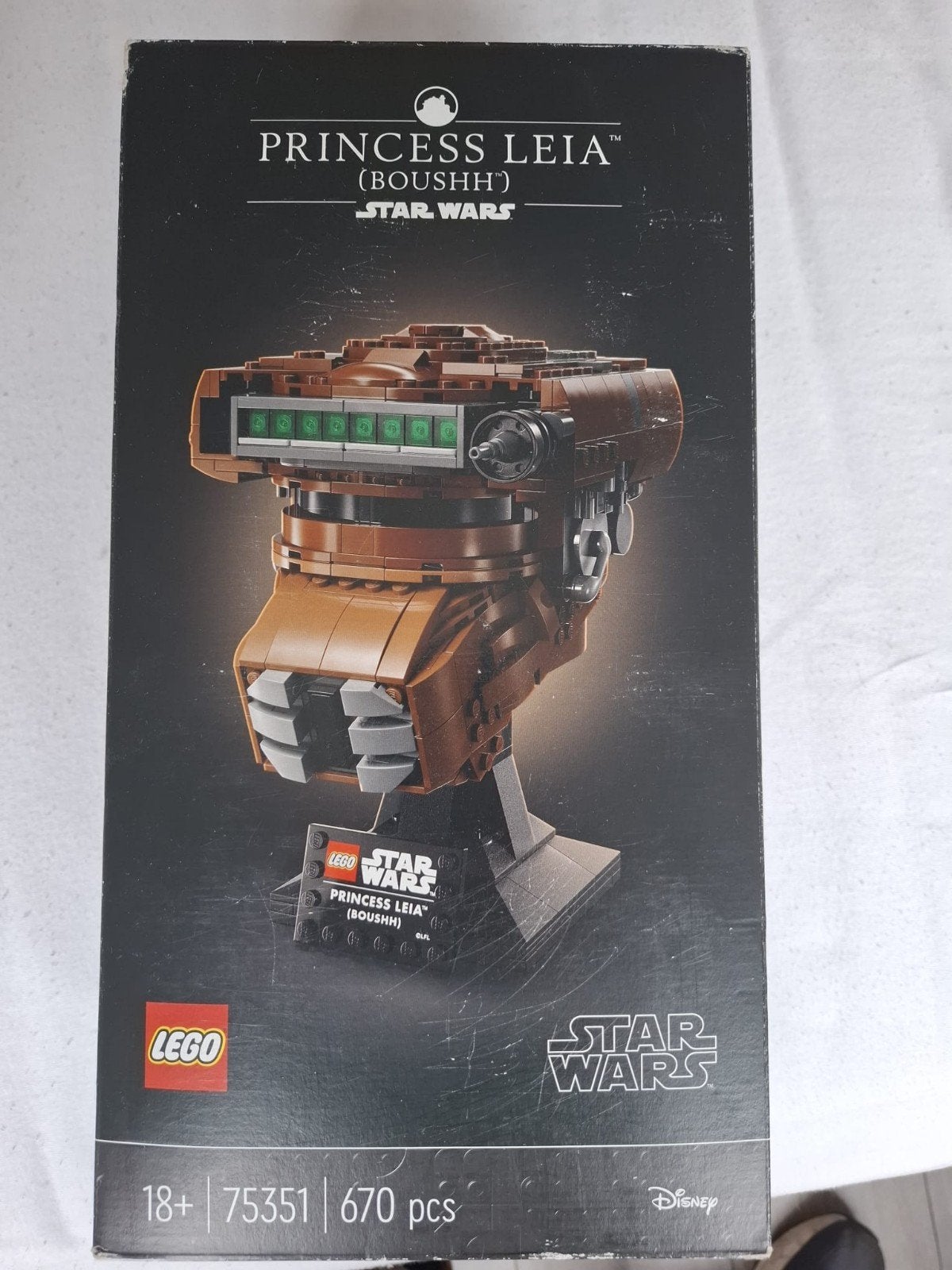LEGO Star Wars Princess Leia (Boushh) Helm 75351, Ophalen of Verzenden, Zo goed als nieuw, Lego