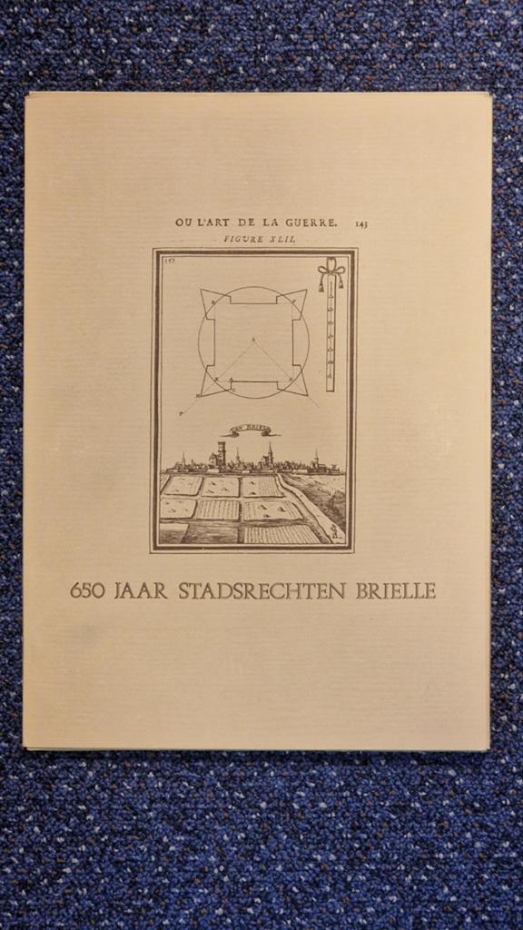 650 Jaar Stadsrechten Brielle, Ophalen of Verzenden, Zo goed als nieuw