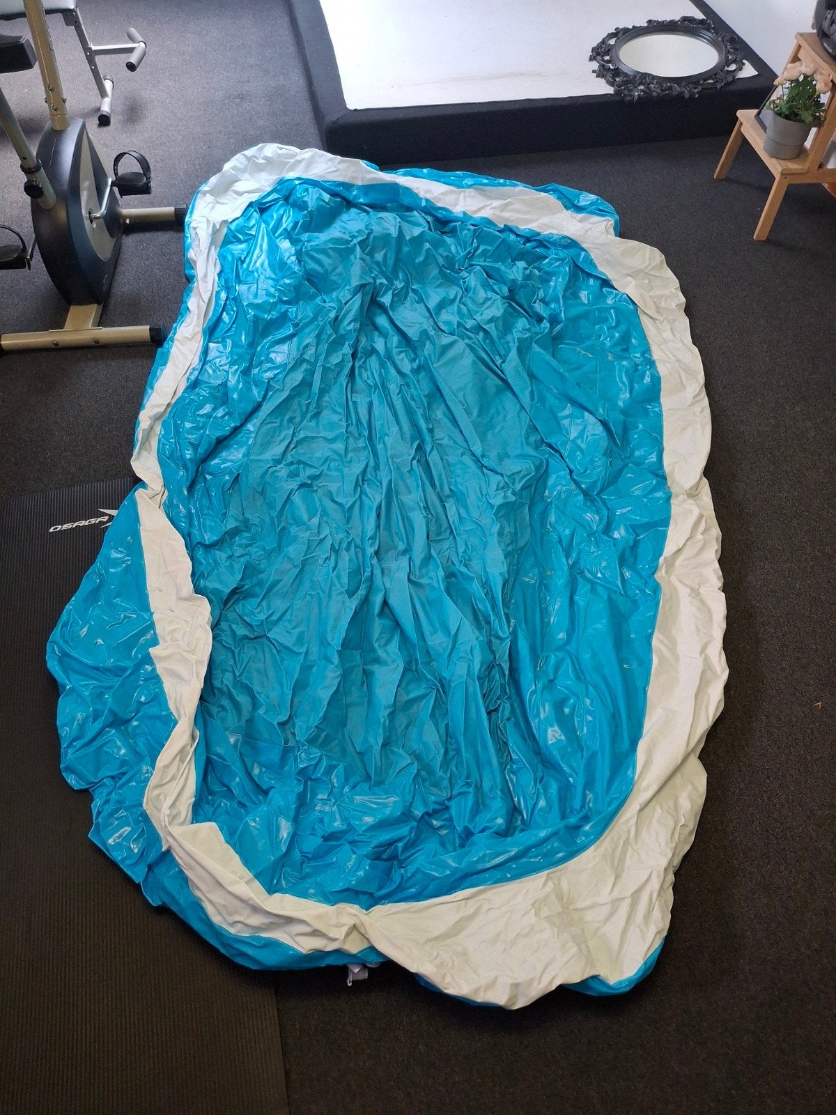 Zwembad 270 cm bij 160 cm Onderzeil Dompel pomp waterbed, 120 cm of meer, Ophalen of Verzenden, Opzetzwembad, 200 tot 400 cm