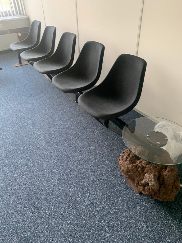 wachtkamerbank bank wachtkamer, Huis en Inrichting, Banken | Bankstellen, Ophalen, Gebruikt, Modern , speciaal gemaakt, Minder dan 75 cm