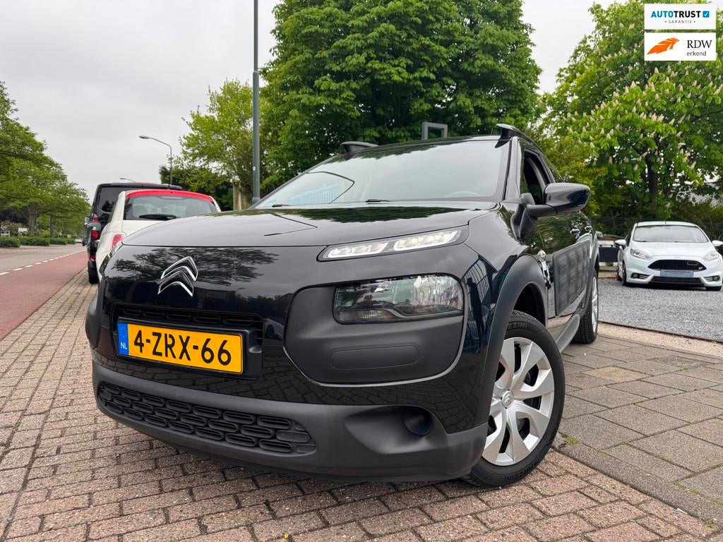 Citroen C4 Cactus 1.2 VTi Clima Elek Pakket Trekhaak, Auto's, Voorwielaandrijving, Euro 5, Stof, Gebruikt