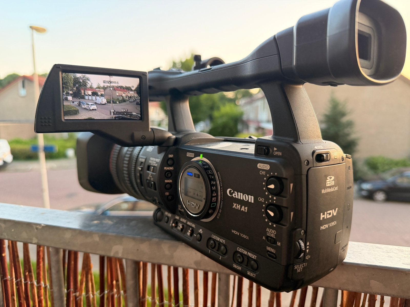 Canon XH A1 e video camera (profesioneel), Mini dv, Gebruikt, Canon, 20x of meer