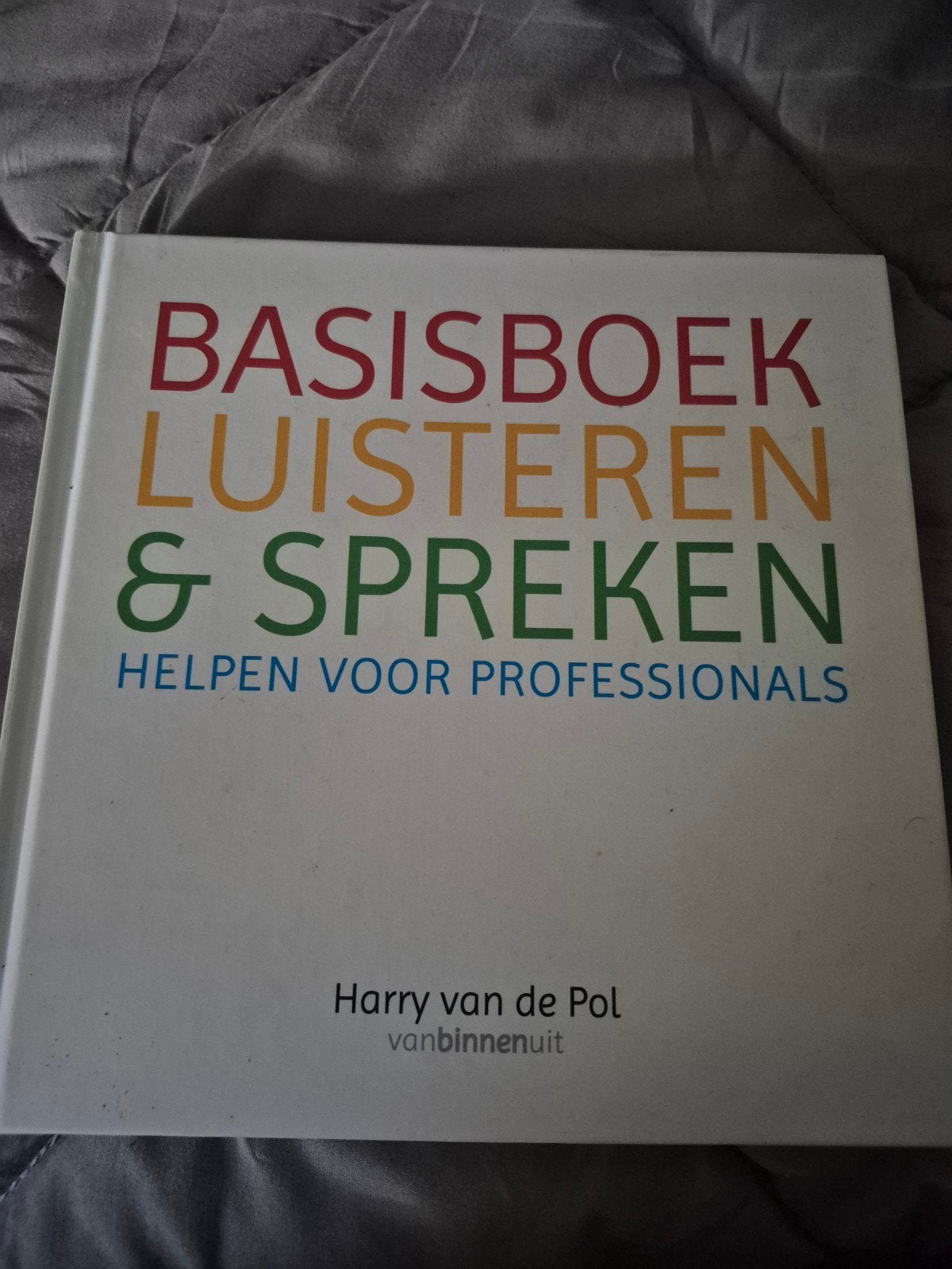 Basisboek Luisteren & Spreken - Harry van de Pol, Ophalen of Verzenden, Zo goed als nieuw, Harry van de Pol