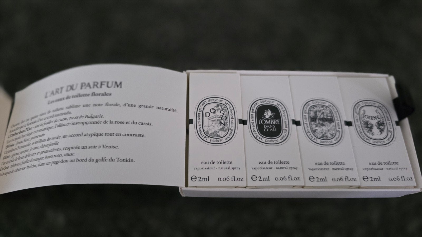 Diptyque L'Art du Parfum - Mini Eau de Toilette Set, Verzenden, Nieuw
