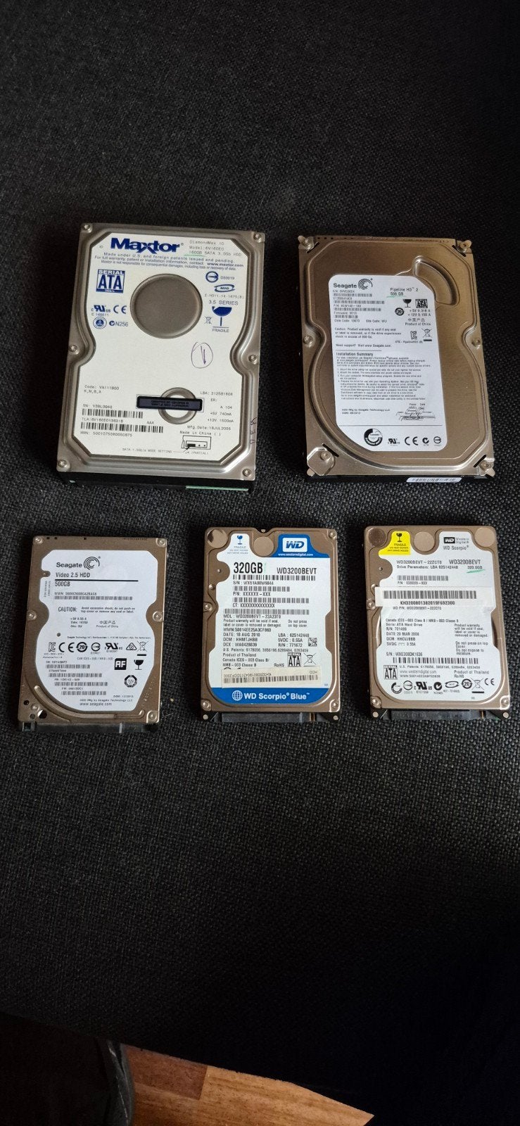 Hdd voor laptop of desktop, Computers en Software, Harde schijven, Ophalen of Verzenden, Desktop