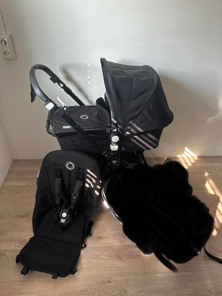 Bugaboo kinderwagen zwart, Kinderen en Baby's, Kinderwagens en Combinaties, Ophalen
