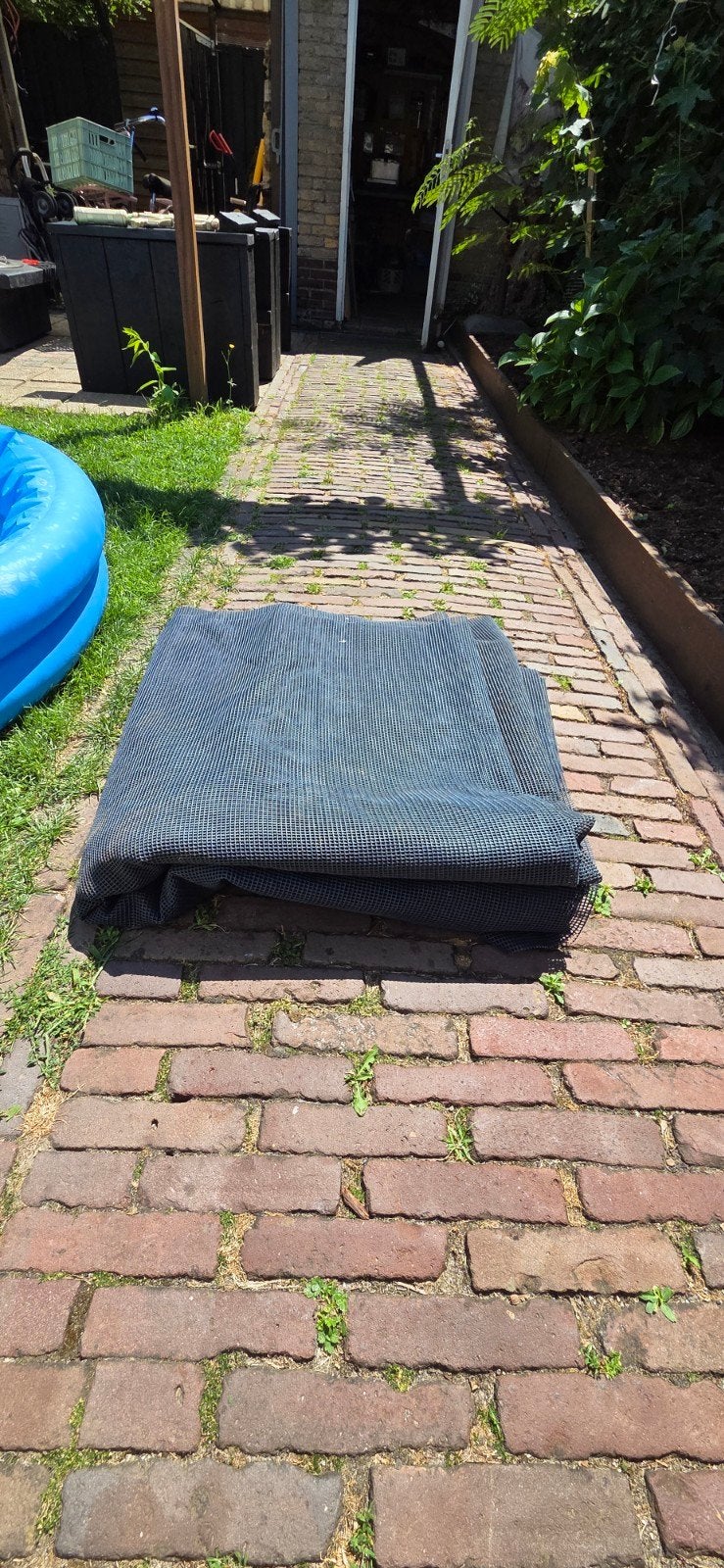Gronddoek camping, Ophalen