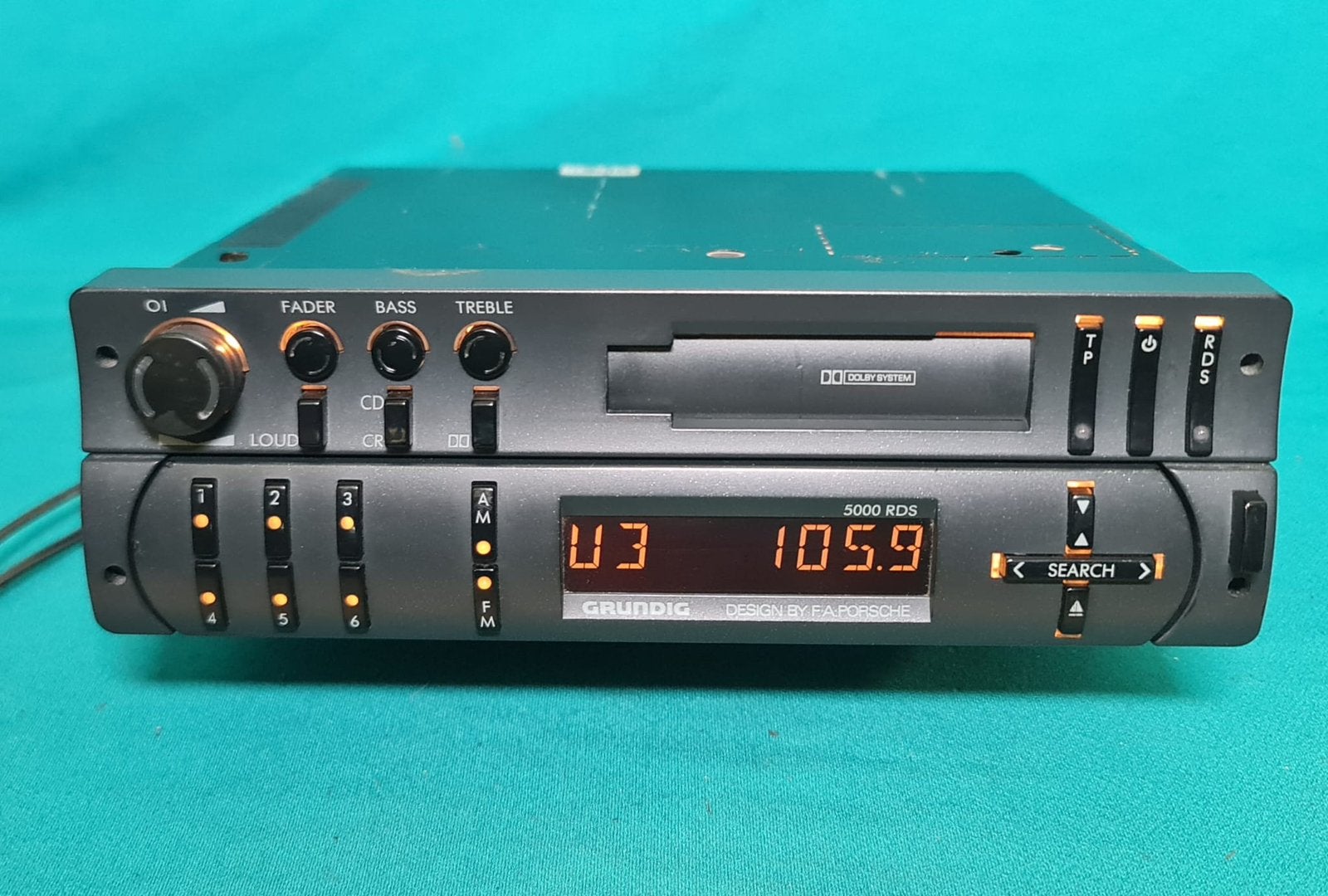 Grundig wkc5000 casssette receiver, Ophalen of Verzenden, Zo goed als nieuw