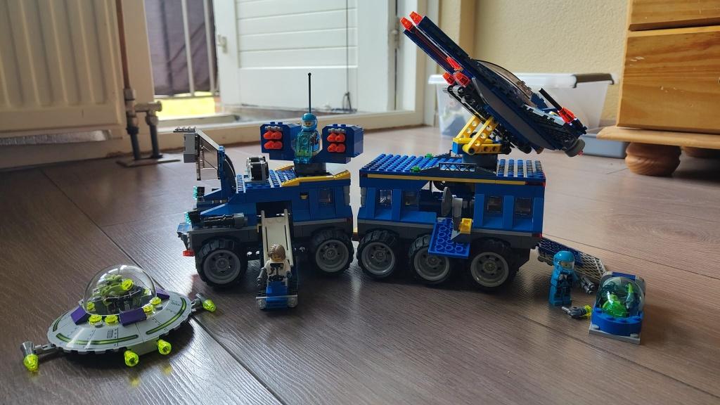 Lego Alien Conquest Earth Defense HQ (7066), Compleet, Gebruikt, Overige thema's, Lego