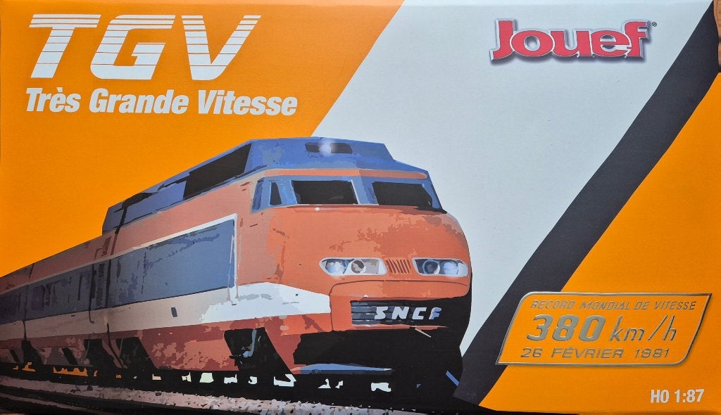 TGV  nr 16, Treinset, Gelijkstroom, Jouef, Nieuw