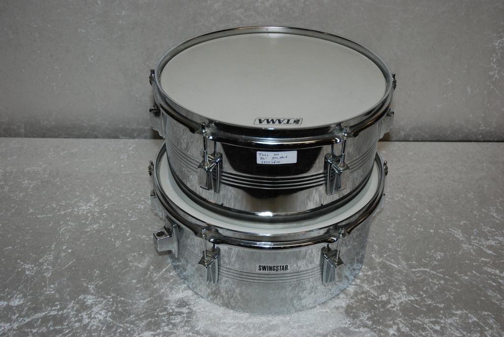 Tama Set Swingstar timbales zonder standaard 13 en 14 inch, Tama, Gebruikt, ., Drums of Percussie