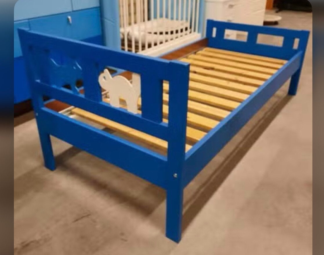 Ikea /peuterbed.   TEAB, Kinderen en Baby's, Ophalen, 70 tot 85 cm, 140 tot 160 cm, Zo goed als nieuw