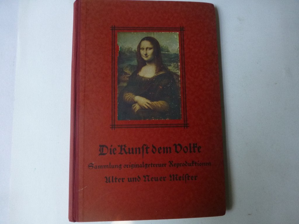 plaatjesalbum De kunst voor het volk. Oude meesters (1931), Ophalen of Verzenden, Gelezen, Plaatjesalbum
