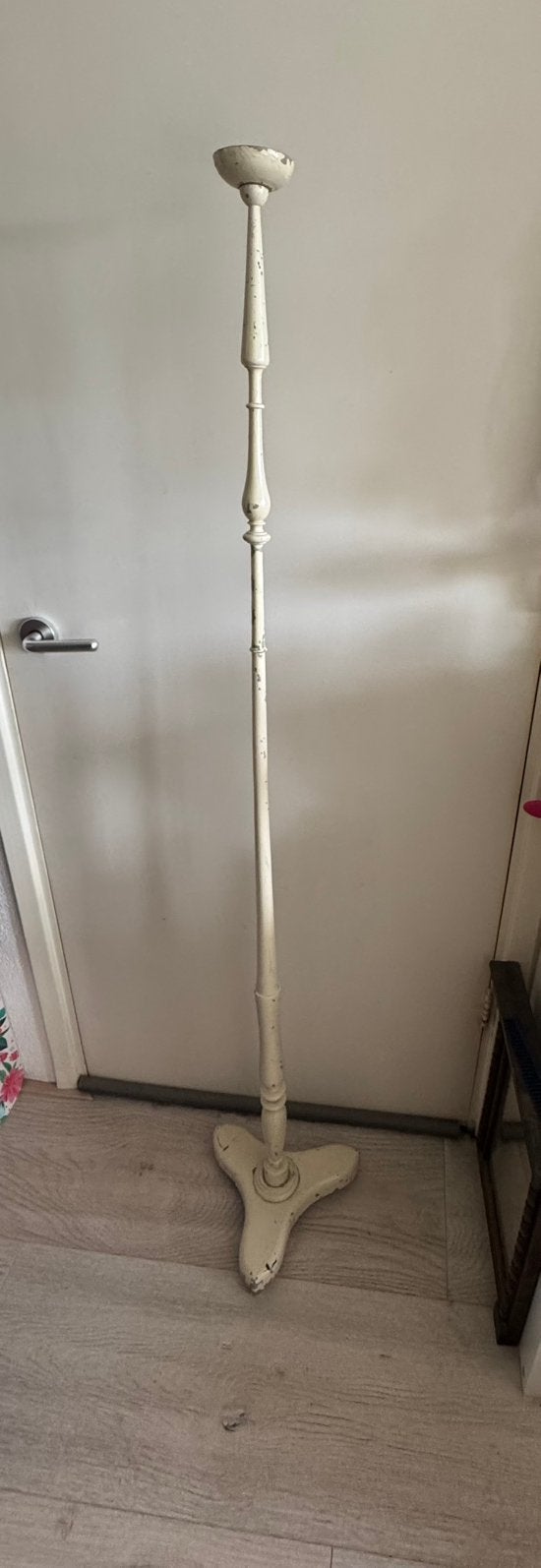Mooie staande antieke hoedenstandaard van 150 cm hoog, Ophalen of Verzenden
