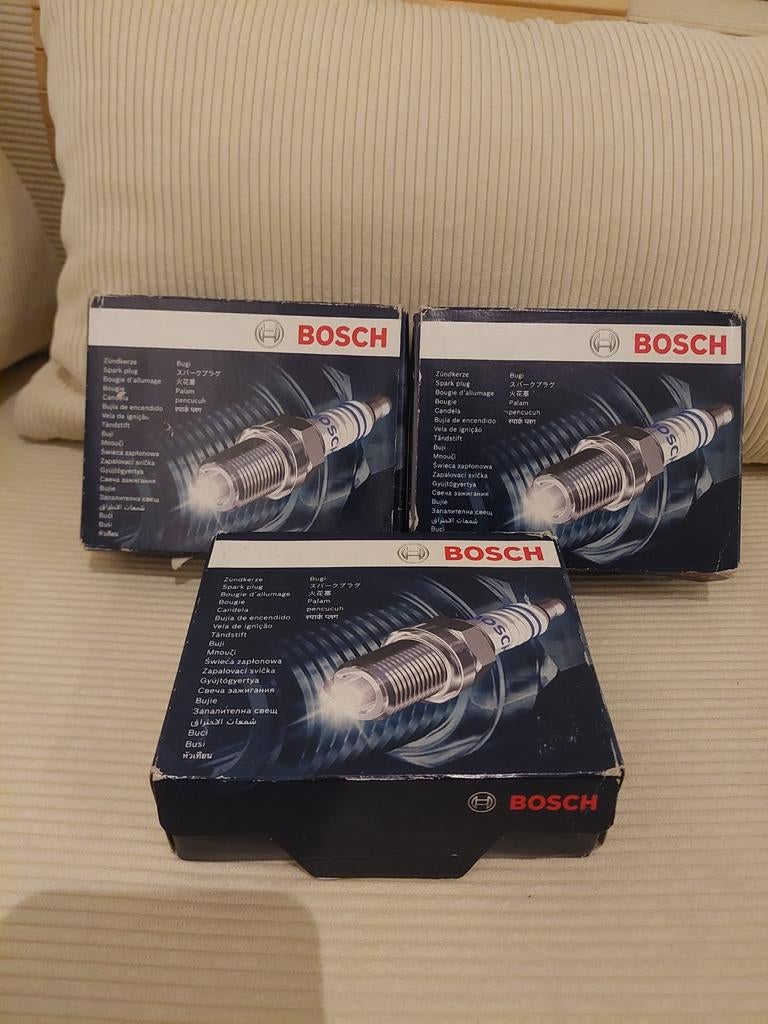Bosch Bougies - Nieuw in doos (3 stuks), Auto-onderdelen, Ophalen