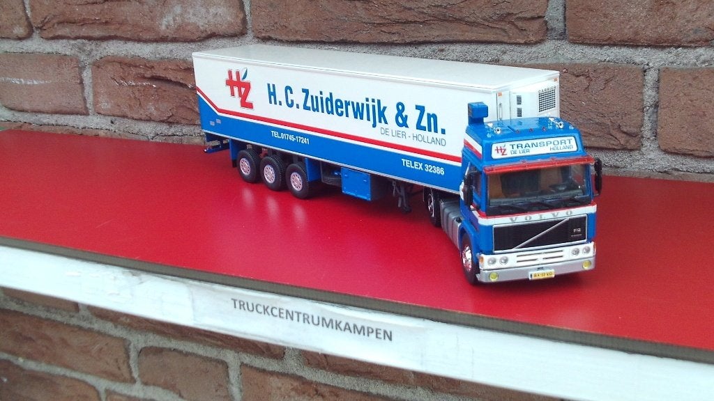 Tekno  Volvo  F12  van  HZ  Logistics., Ophalen of Verzenden, Nieuw, Bus of Vrachtwagen, Tekno