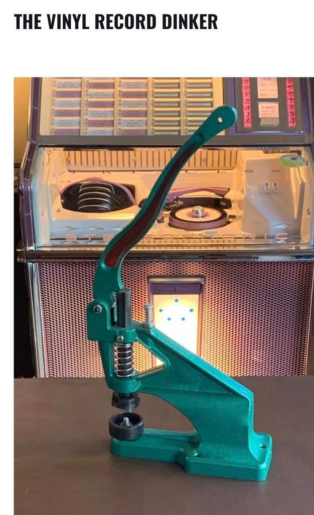 GEZOCHT Vinyl Record Dinker - Centreerapparaat voor platen, Ophalen of Verzenden