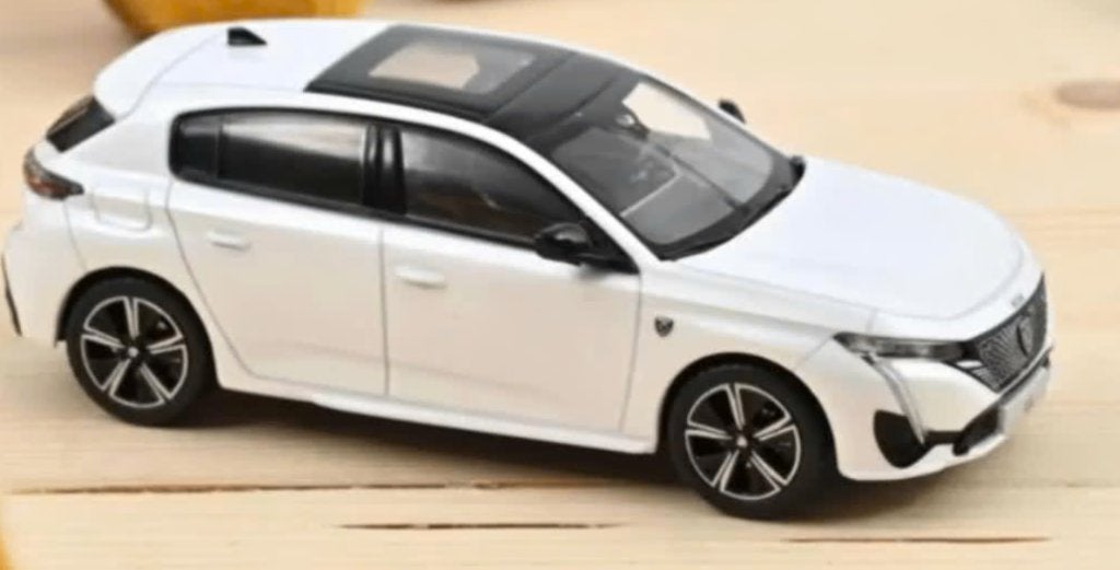 Peugeot 308 GT 2021 WIT schaal 1:43 NOREV ref: 473934