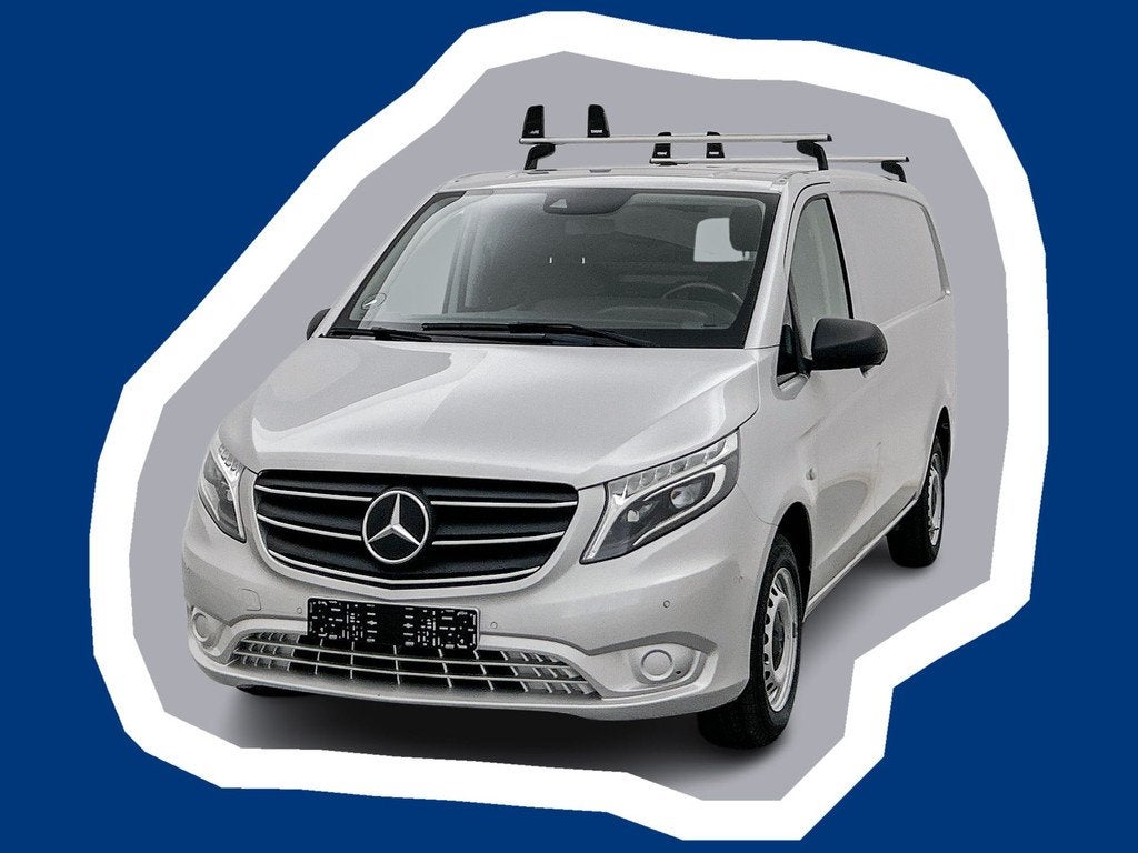 Mercedes-Benz Vito 116 CDI Lang Automaat Distronic Navigatie, Automaat, Achterwielaandrijving, Gebruikt, Zwart