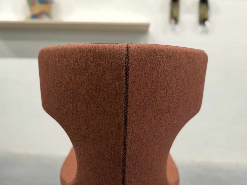 Nieuw Leolux Callas eetkamerstoel feltwool design stoel, Huis en Inrichting, Minder dan 50 cm, Leolux, Info@leolux.nl, Nieuw
