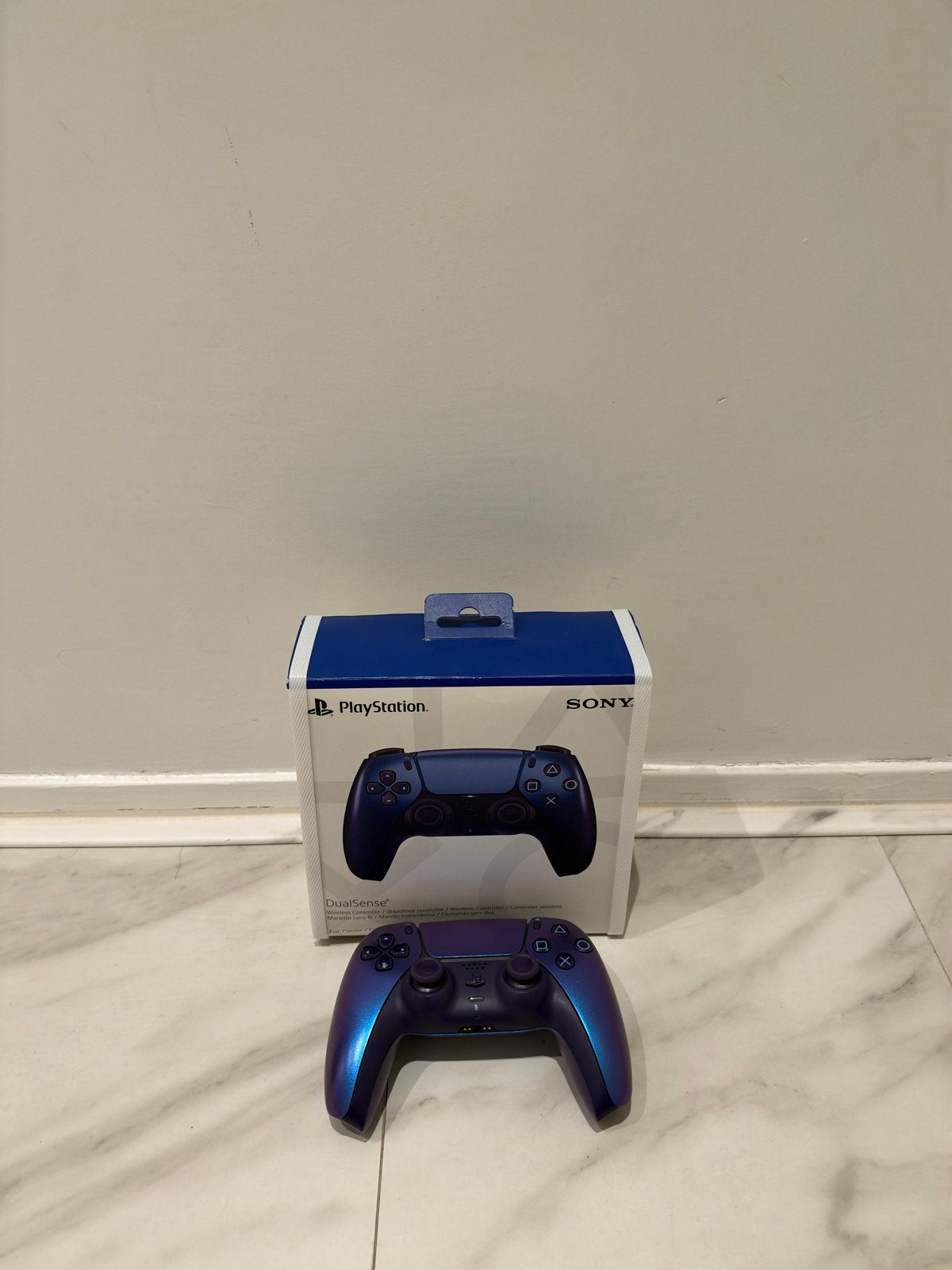 Sony DualSense Controller crome Purple PS5, Ophalen, Zo goed als nieuw