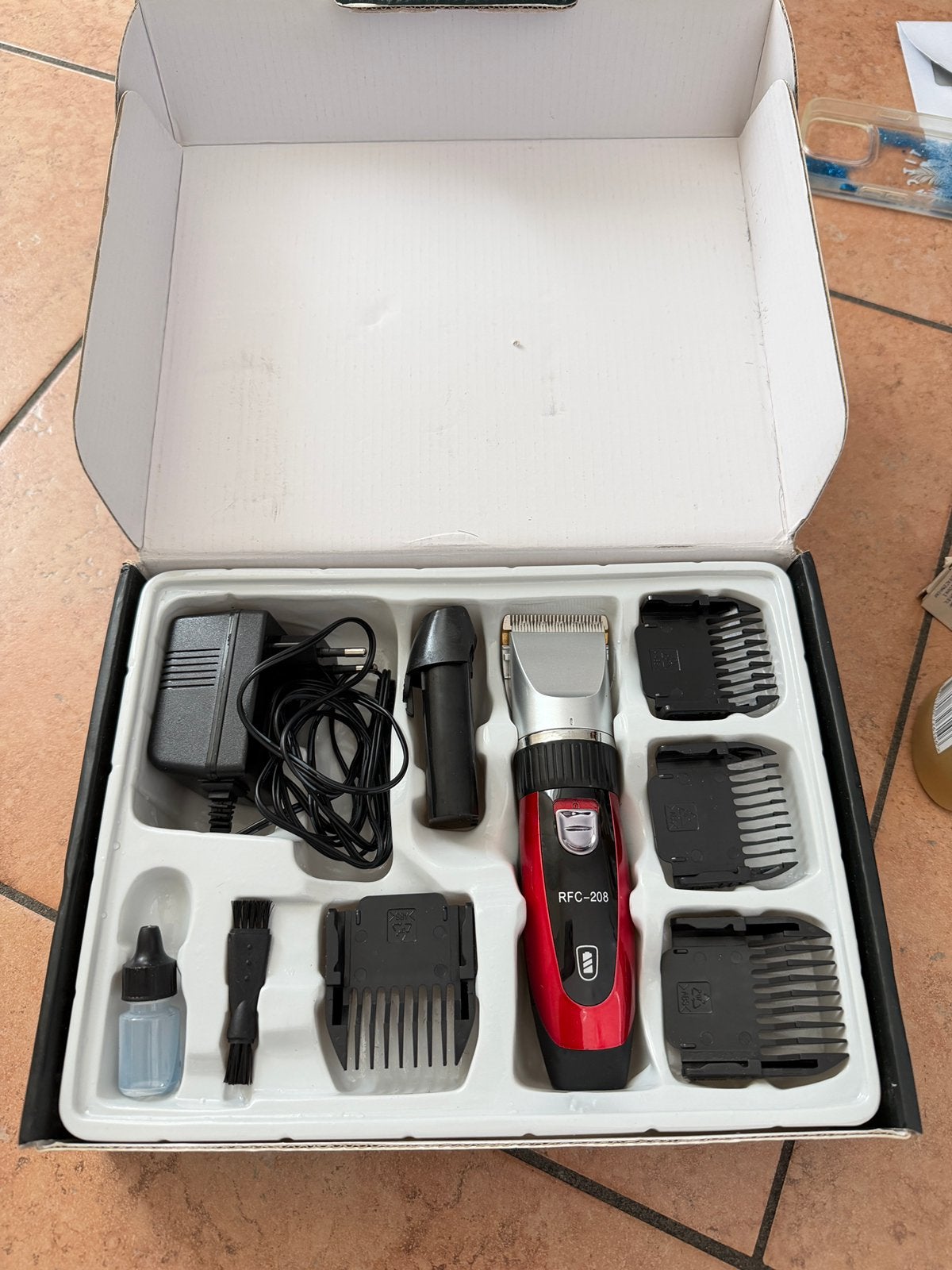 Trimmer set, Ophalen of Verzenden, Zo goed als nieuw, Tondeuse