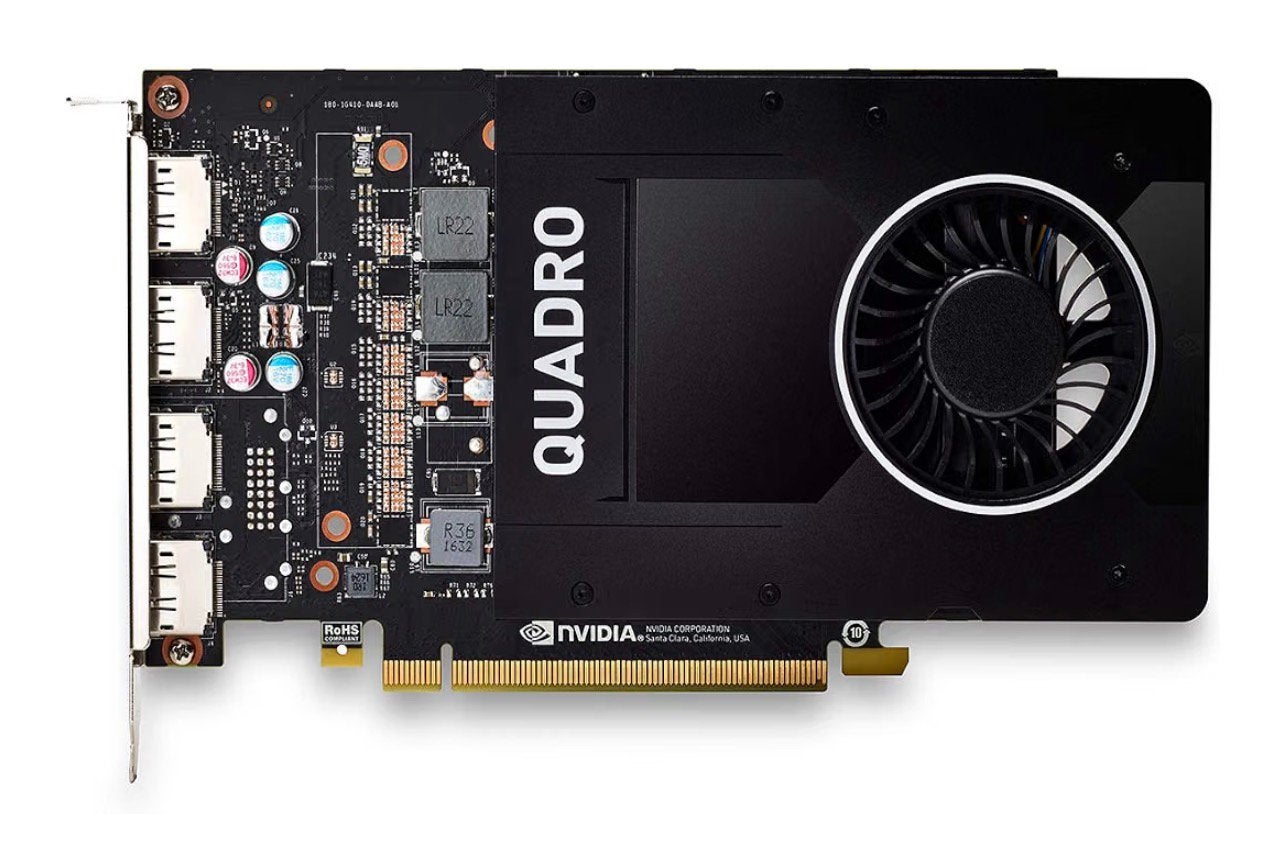NVIDIA Quadro P2000 5GB, Computers en Software, PCI-Express 3, Gebruikt, DisplayPort, Verzenden