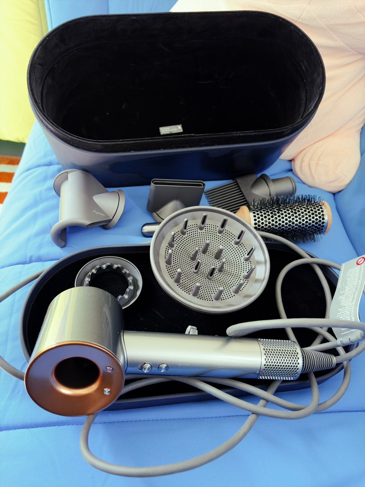 Dyson original fohn set met koffer limited edition, Ophalen of Verzenden, Zo goed als nieuw, Haarverzorging