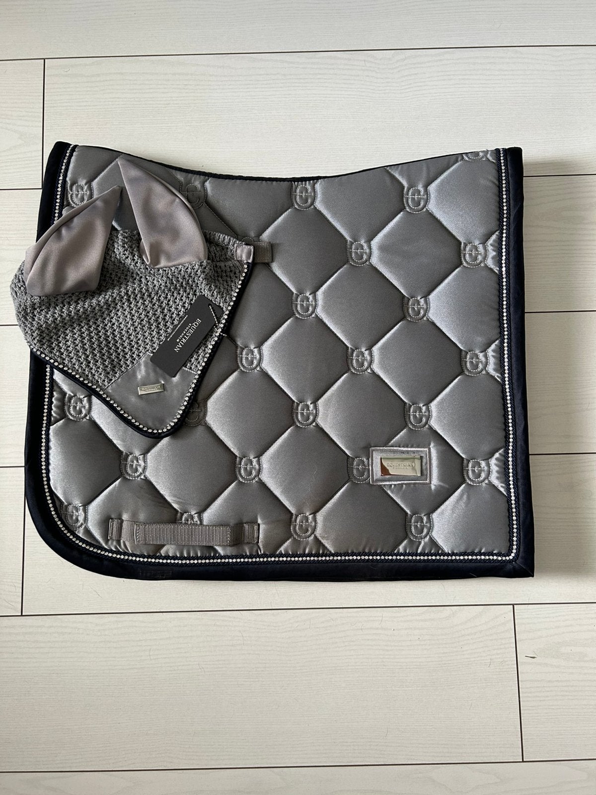 Equestrian Stockholm dekje chrystal grey full, Dieren en Toebehoren, Ophalen of Verzenden, Zo goed als nieuw