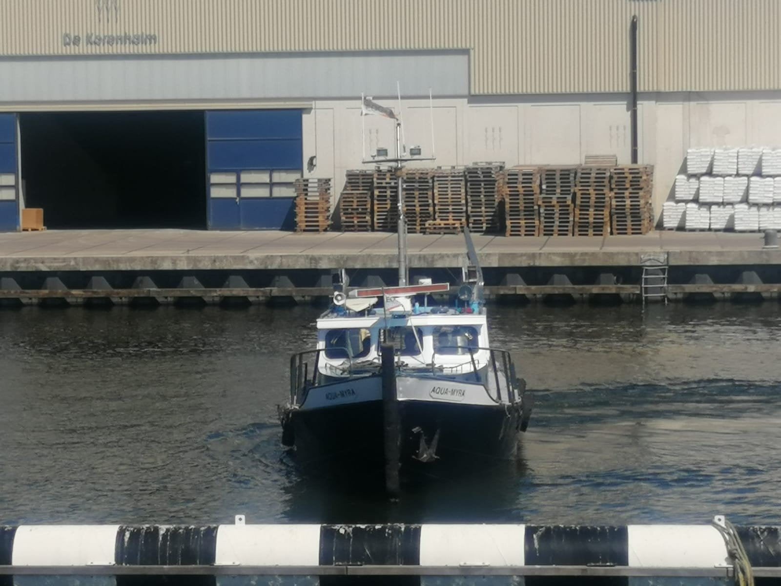 duwvlet/ duwboot Aqua Myra met CvO, Ophalen, Gebruikt