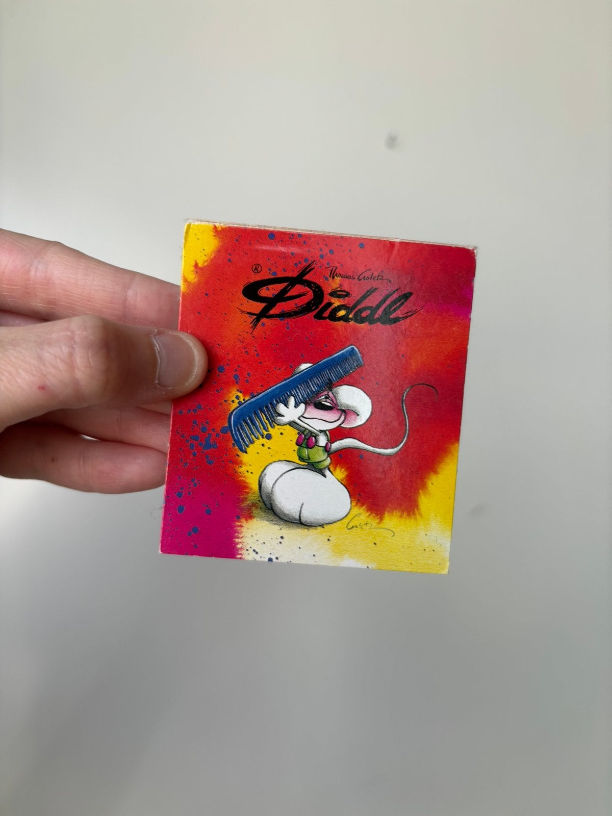 Diddl plak memo blok nummer 27 zeldzaam, Verzenden, Papier, Kaart of Schrift