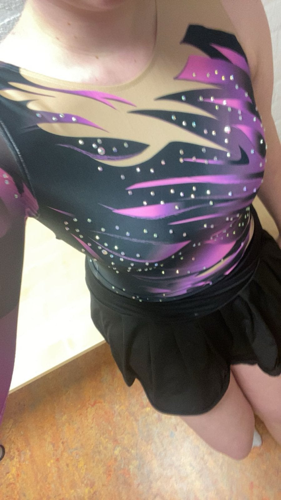 Turnpakje/ritmisch gymnastiek, Kleding | Dames, Sportkleding, Ophalen, Zwart, Maat 42/44 (L), Fitness of Aerobics
