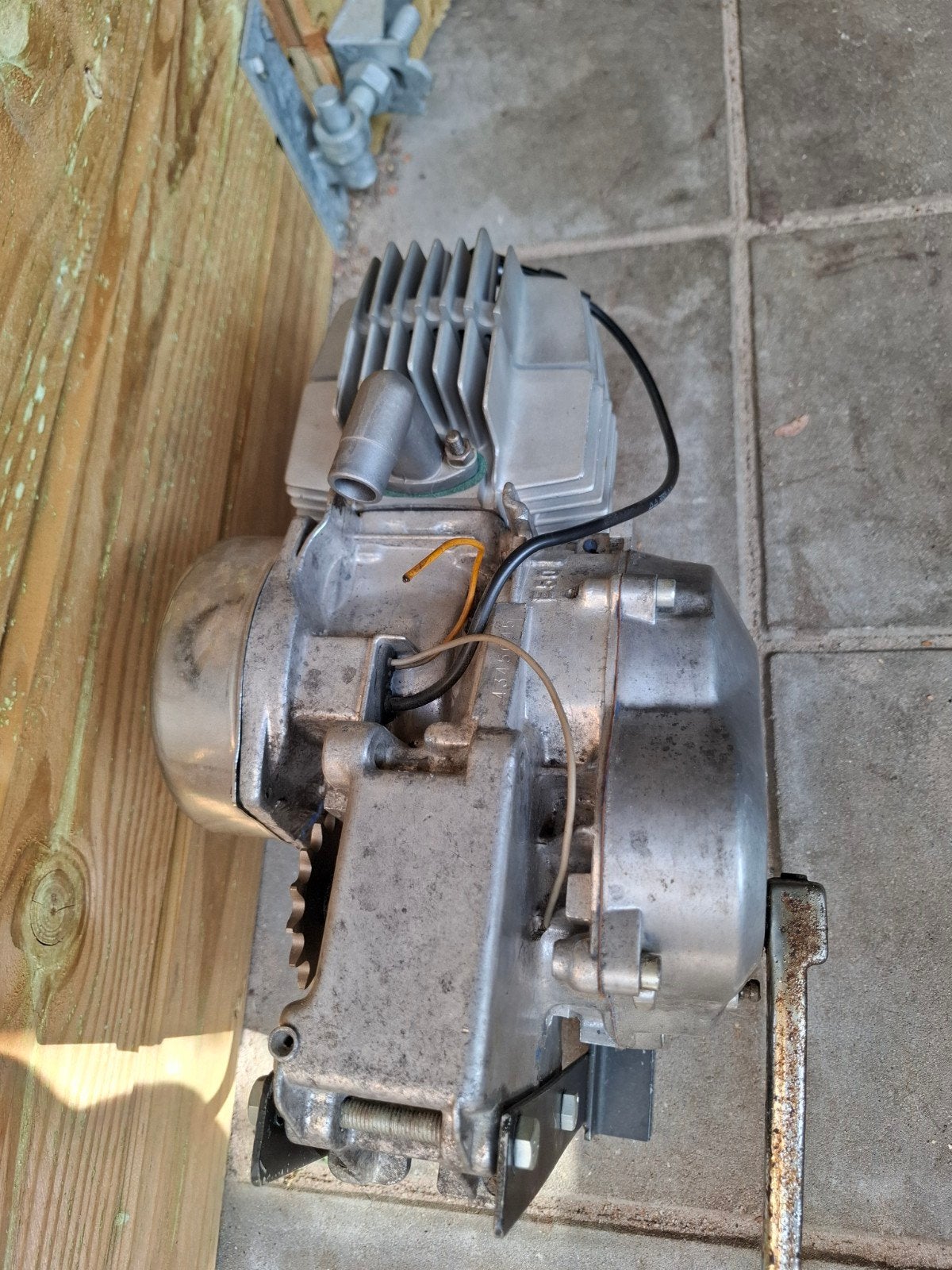 puch maxi kickstart blok, Ophalen, Blok